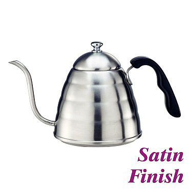 Pour Over Coffee Pot-Satin Finish  0.9L