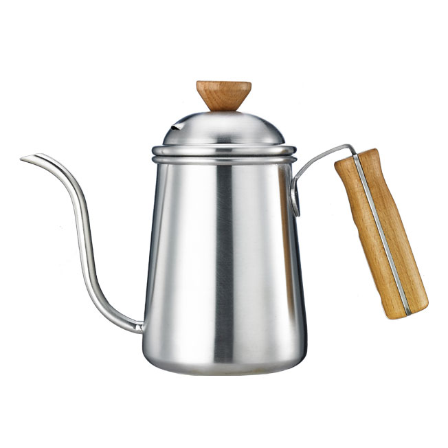 1403 Pour Over Coffee Pot 0.7L w/ Wooden Handle